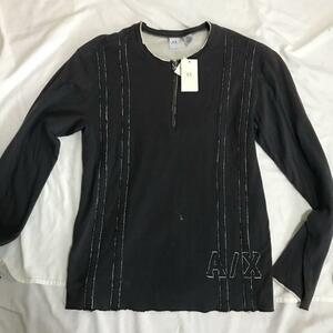 ARMANI EXCHANGE 重ね着風ロングTシャツデットストック品