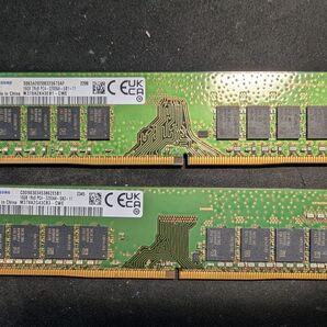 DDR4 3200 32GB (16GB × 2枚) SAMSUNG PC4-3200AA