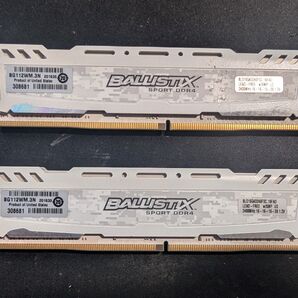 DDR4 2400 32GB(16GB × 2枚) BALLISTIX SPORT crucial by micron