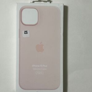 Apple純正iPhone 15 Plus シリコンケース 新品 ライトピンク