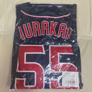 2023 CREWユニフォーム #55 村上 XL Majestic 東京ヤクルトスワローズ