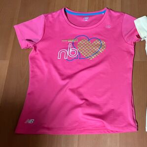 New Balance ニューバランス NB Tシャツ ピンク スポーツウェア