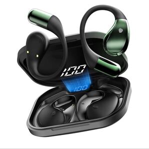 オープンイヤー イヤホン 色 ダークグリーン