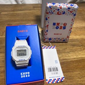 CASIO BABY-G EXPO 2025 ミャクミャク限定モデル 腕時計 白 未使用 ベイクルーズ 箱付 ベビーG