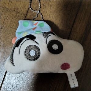 クレヨンしんちゃん ガチャガチャ フェイス ぬいぐるみ マスコットしんちゃん (パジャマ)フェイスマスコット