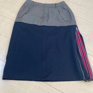 キャスト スカート ロング カーキ ブラック