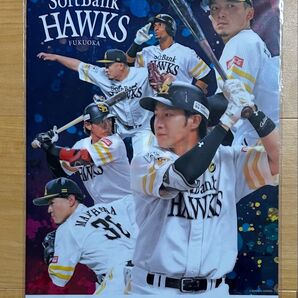 福岡ソフトバンクホークス クリアファイル みずほ 非売品 ノベルティ 柳田悠岐