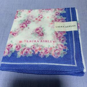 LAURA ASHLEY ローラアシュレイ ハンカチ 花柄 未使用B