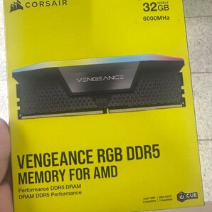 CORSAIR VENGEANCE RGB DDR5 32GB (16GBx2) 6000MHz
