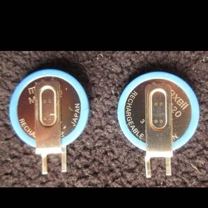 メモリーバックアップ、ソーラー時計等用 充電池 ML1220 2個組