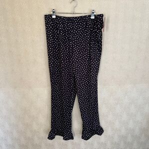 新品 タグ付 未使用 qvc ボトムス パンツ pixie heart ドット