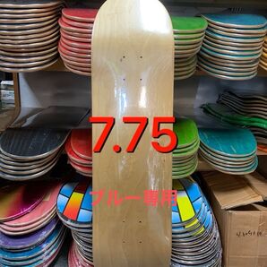 USA ブランクデッキ 7.75・31.25(79.375センチ)スケートボード デッキ