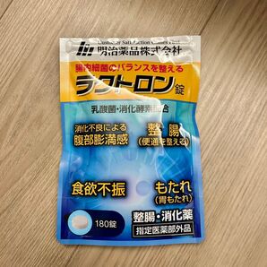 明治薬品 整腸 ラクトロン ラクトロン錠 指定医薬部外品 胃もたれ 食欲不振 サプリメント 180錠