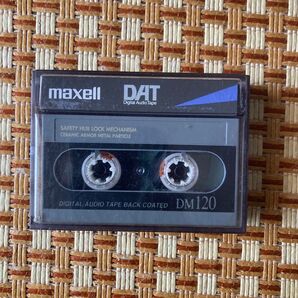 maxell DAT DM120 Digital Audio Tape カセットテープ