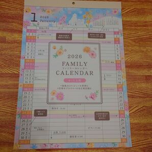 2026 壁掛け カレンダー ファミリー