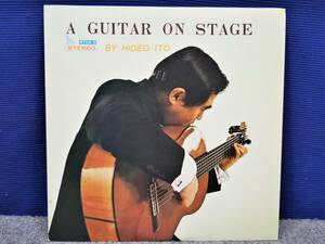 #LP record *HIDEO ITO. wistaria day . Hara *A GuITAR On Stage guitar. stage #