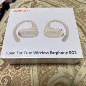 オープンイヤー型ワイヤレスイヤホン SO2 ホワイトsivga