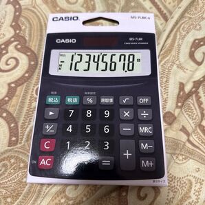 カシオ 電卓 MS-7LBK-N CASIO