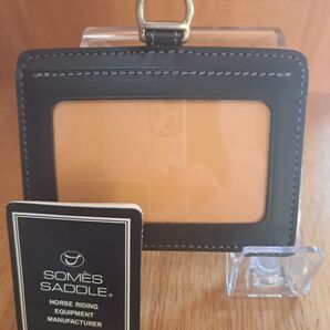 SOMES SADDLE ソメスサドル IDカードホルダー ブラック