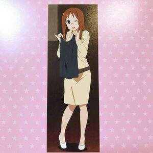 【送料無料】 さわ子 先生 等身大 描き下ろし 布 ポスター 約172×60cm けいおん! K-ON! 放課後ティータイム HTT 京都アニメーション