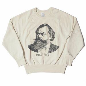 WAREHOUSE ウエアハウス クリーム/SIZE S Lot.461 FADED THREE B's SWEAT No.2 “BRAHMS” ブラームス スウェット