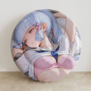 原神 神里綾華 エア座布団 空ビ