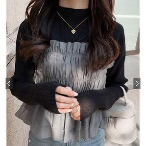 GRL グレイル ビスチェ バックリボンビスチェ トップス セットアップ