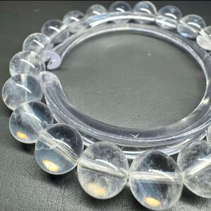 希少!エンジェルラダークォーツ 舞い降りてきた天使石9.9mmブレスレット