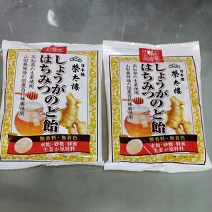 株式会社榮太樓本舗 しょうがはちみつのど飴 2袋セット 高知県産生姜使用