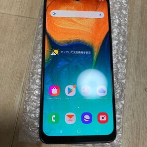 au SCV43 SAMSUNG Galaxy A30 赤