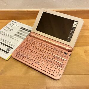★美品★CASIO 電子辞書 XD-Z4800 カシオ エクスワード 高校生モデル ピンク DATAPLUS10