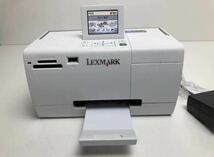 F111 ★ LEXMARK ポータブルフォトプリンタP350 動作確認済_画像2