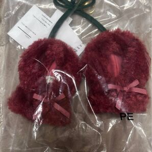 ぬいポンチョ さくらんぼ