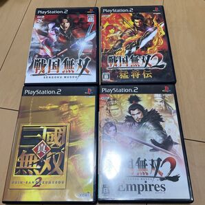 【PS2】 真・三國無双2と戦国無双3本セット