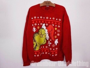 APE362* green chi[ Chris ma strainer ] retro old clothes a Gree Christmas party dasa..