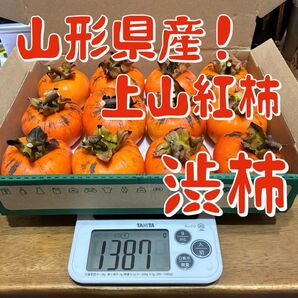 ☆ 山形県産 上山紅柿 渋柿 11/8収穫 干し柿 あんぽ柿 ☆