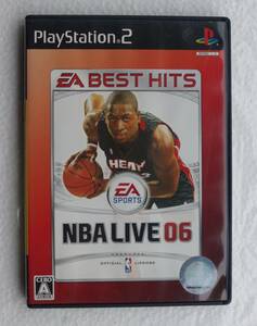 PS2 ゲーム EA BEST HITS NBAライブ 06 SLPM-66561