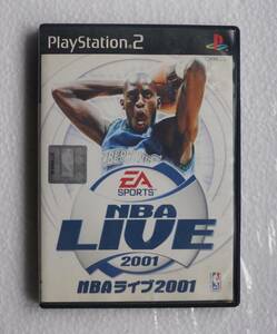 PS2 ゲーム NBAライブ2001 SLPS-20073