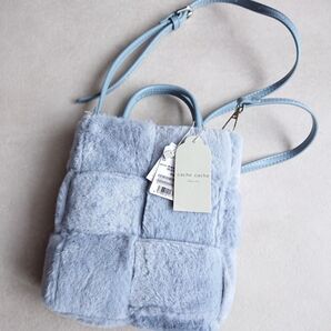 未使用cache cacheイントレチャートファーミニショルダーバッグ