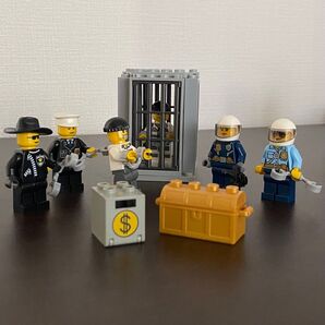 正規品 LEGO City レゴ シティ 警察官 泥棒 ポリス 牢屋 ミニフィグ セット まとめ売り