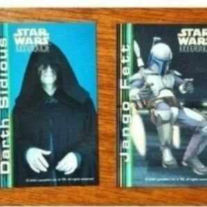 スターウォーズ エピソード2 セブンイレブン キャンペーンカード 2枚 STARWARS 映画エピソード2