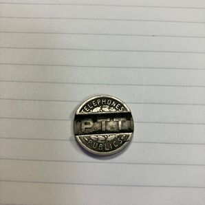 フランスの電話トークン?★P.T.T. PUBLICS TELEPHONES