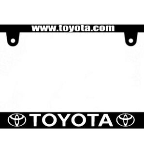 新基準車検対応 トヨタ ナンバーフレーム 2枚セット