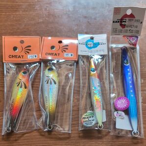 パラドックスCHEAT 175g とウロコJIGの4個セット