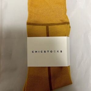 シックストックス ラインソックス ターメリック コハク L