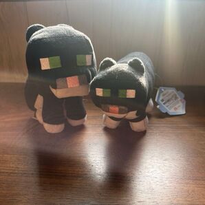 Minecraft マインクラフト 黒猫 ぬいぐるみ 2個セット