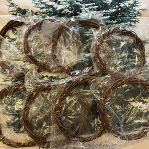 リース土台 8個セット リースベース リース材料 ハンドメイド