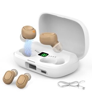 簡単操作 集音器 高齢者 自動電源ON/OFF 4段階音量調整 音声拡聴器