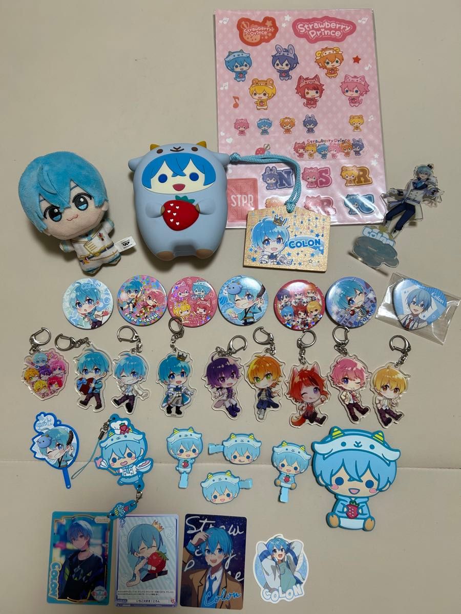 すとぷり ころん　グッズ　缶バッジ アクリルスタンド アクリルキーホルダー ぬいぐるみ　鏡　シール　前髪クリップ　ポーチ　カード