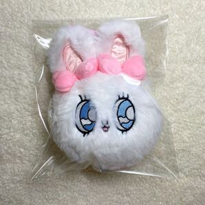 【新品】エスターバニー カラビナ付きぬいぐるみファスナーマスコット クリームバニー ピンク 可愛い